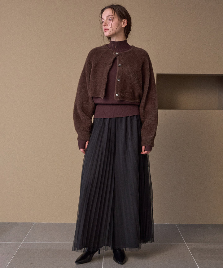 2way Layered Knit Tops