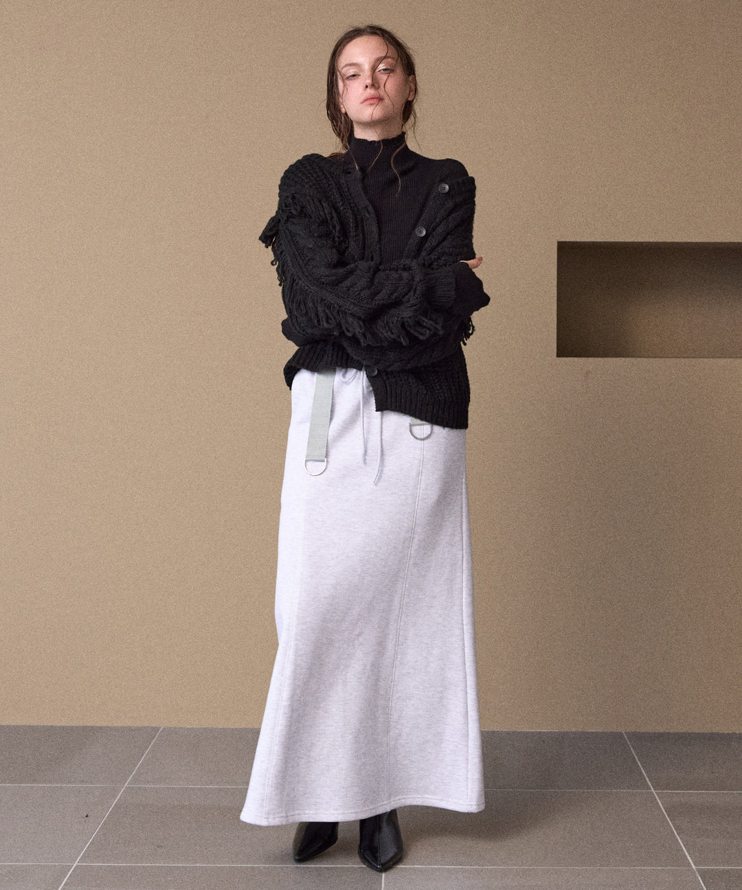 Brush Sweat Belt Skirt