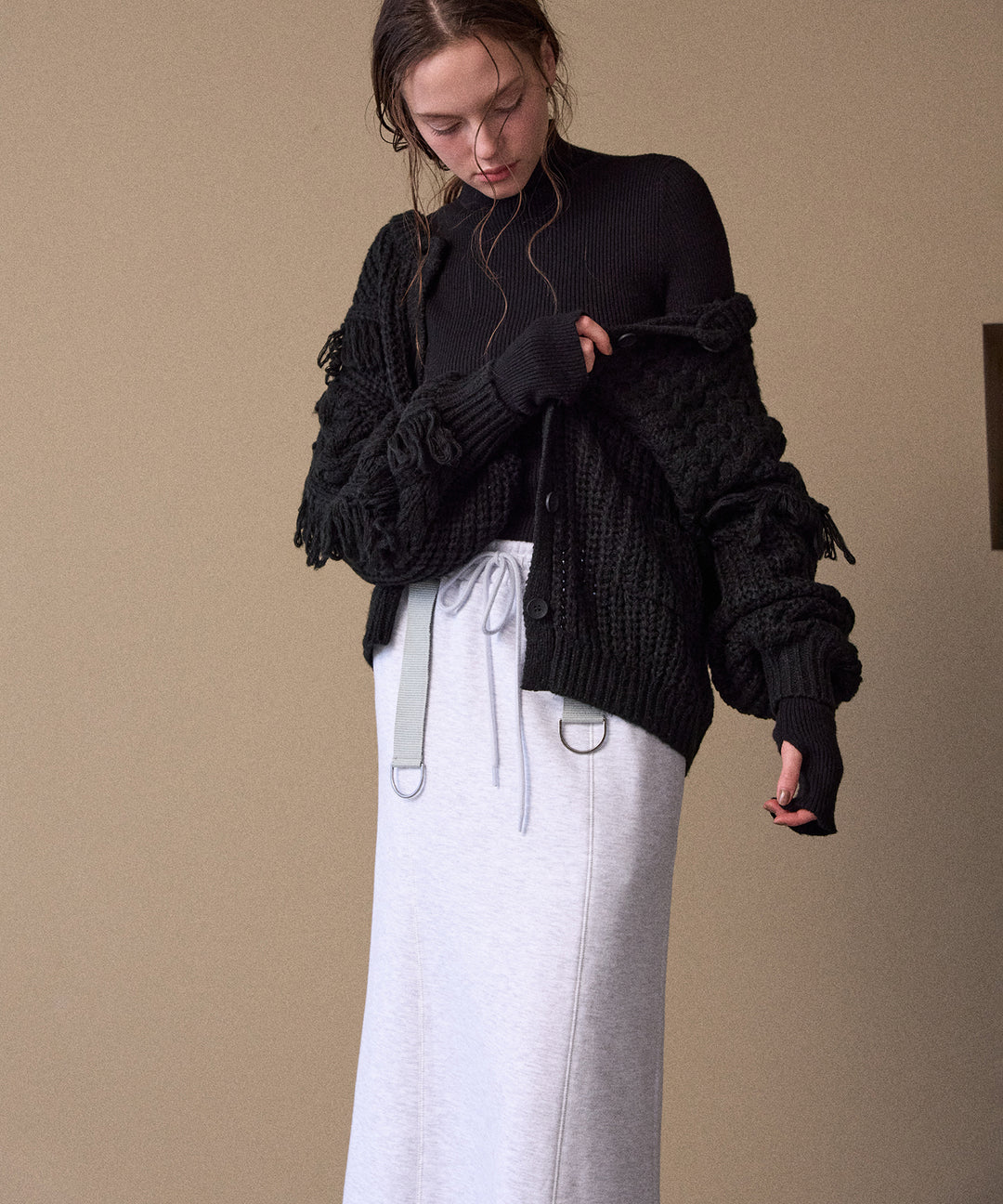 Brush Sweat Belt Skirt