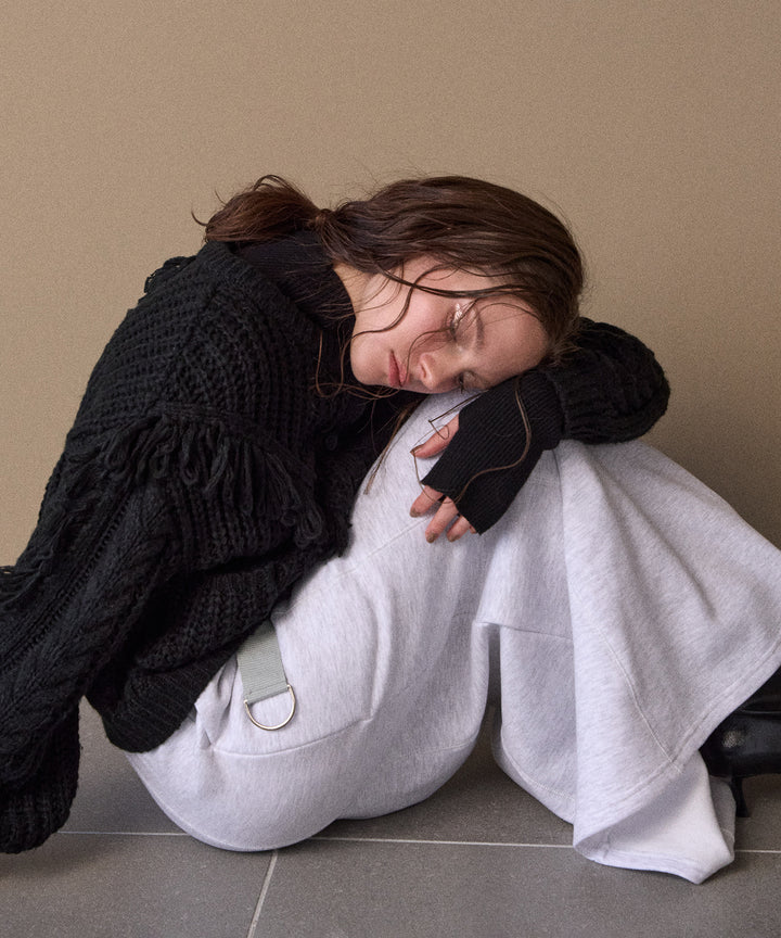 Brush Sweat Belt Skirt