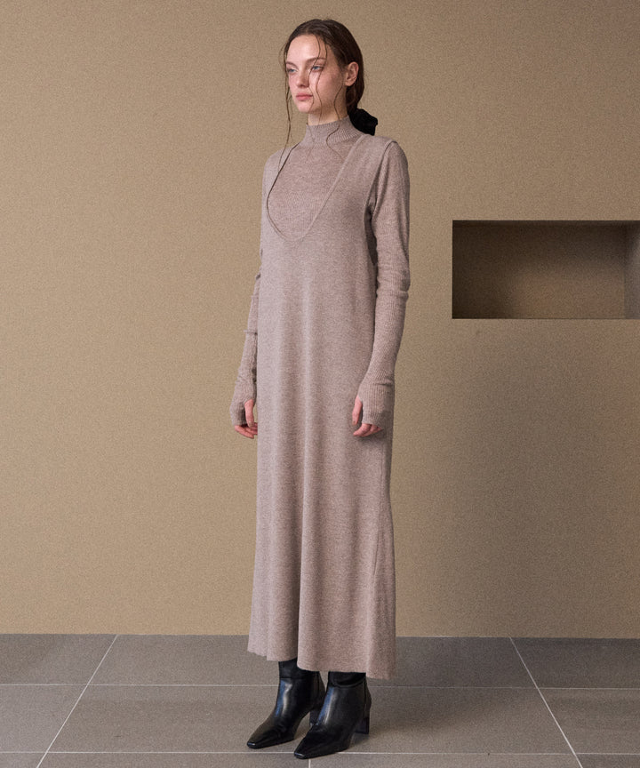 2way Layered Knit OP