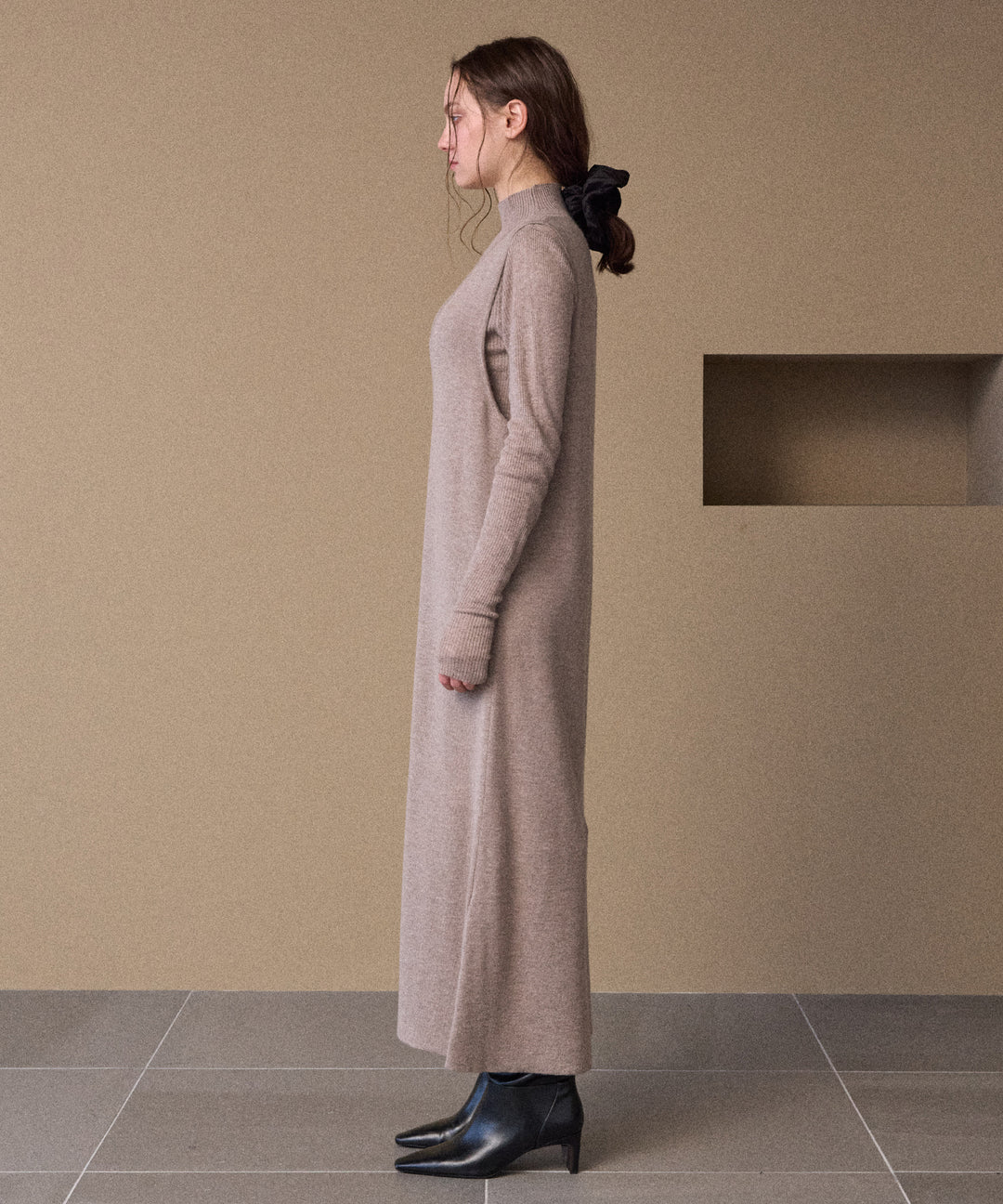 2way Layered Knit OP