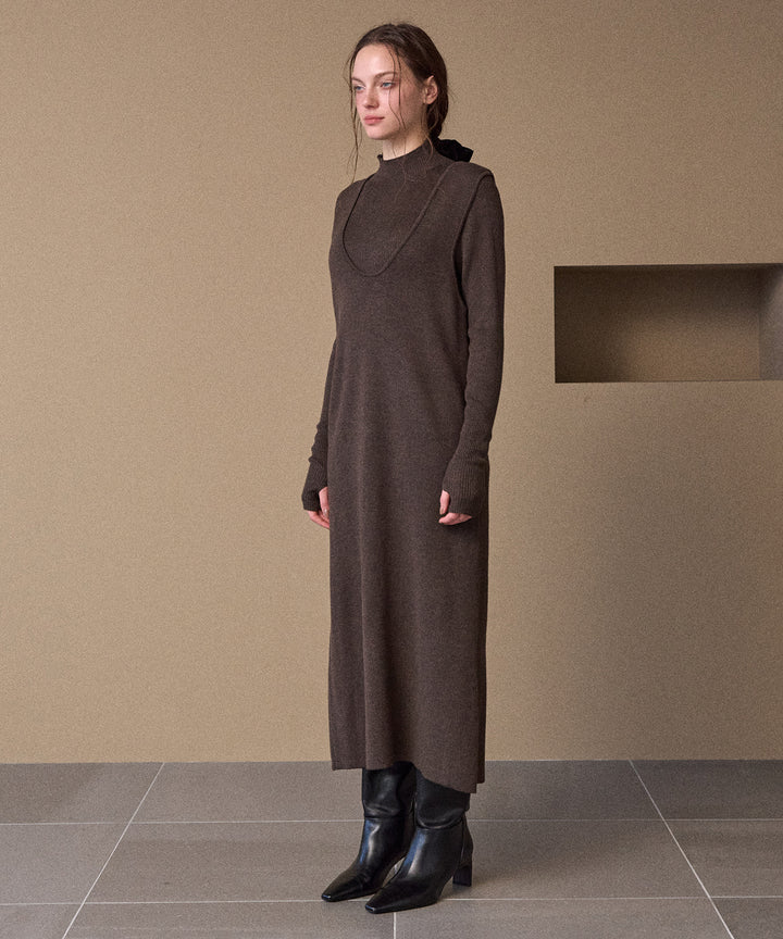 2way Layered Knit OP