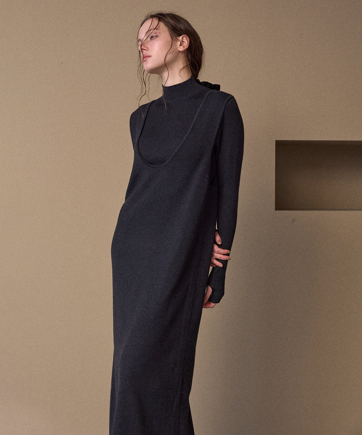 2way Layered Knit OP