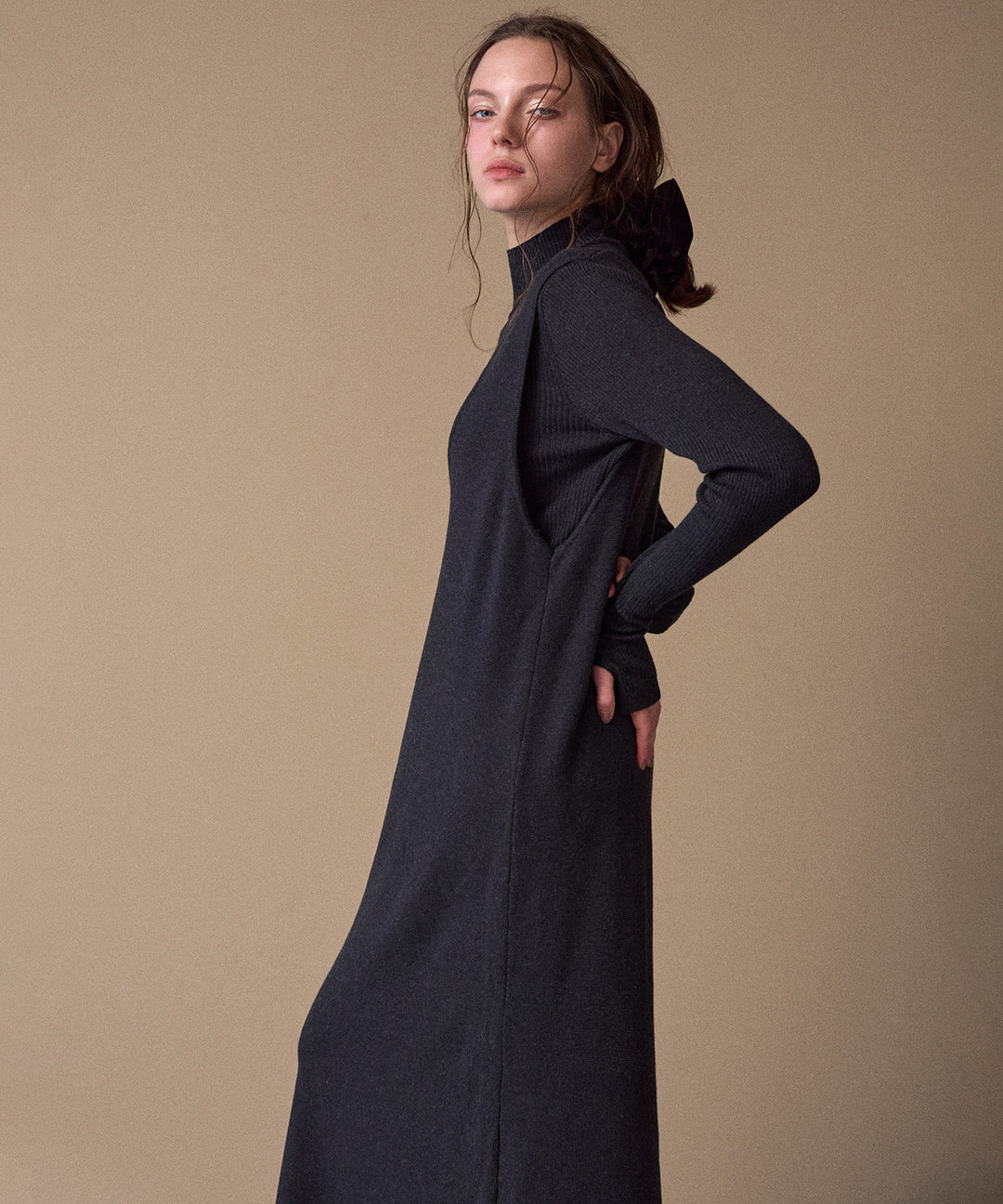 2way Layered Knit OP