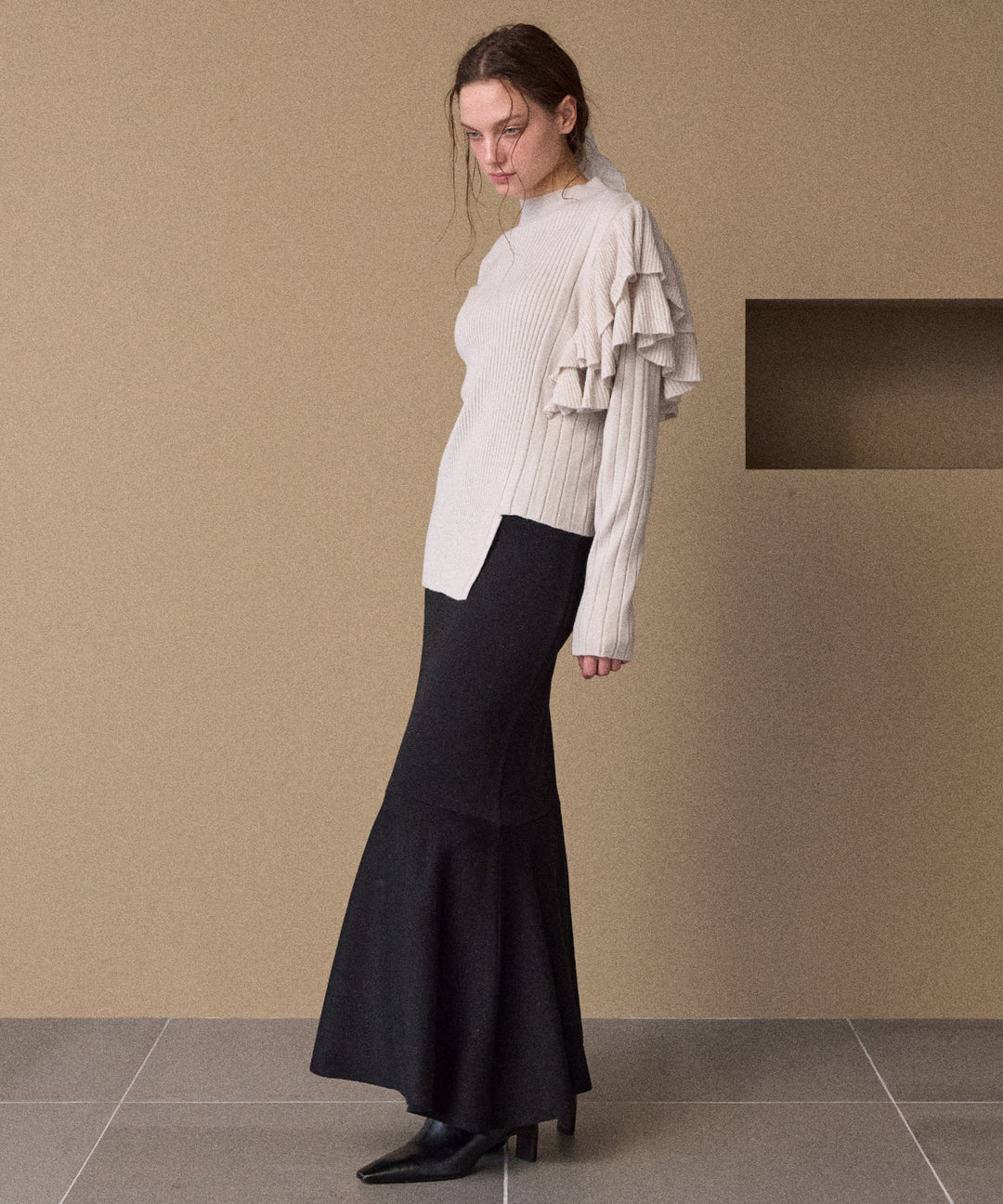 Mermaid Glitter Knit Skirt