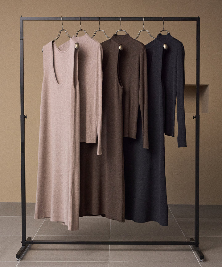 2way Layered Knit OP