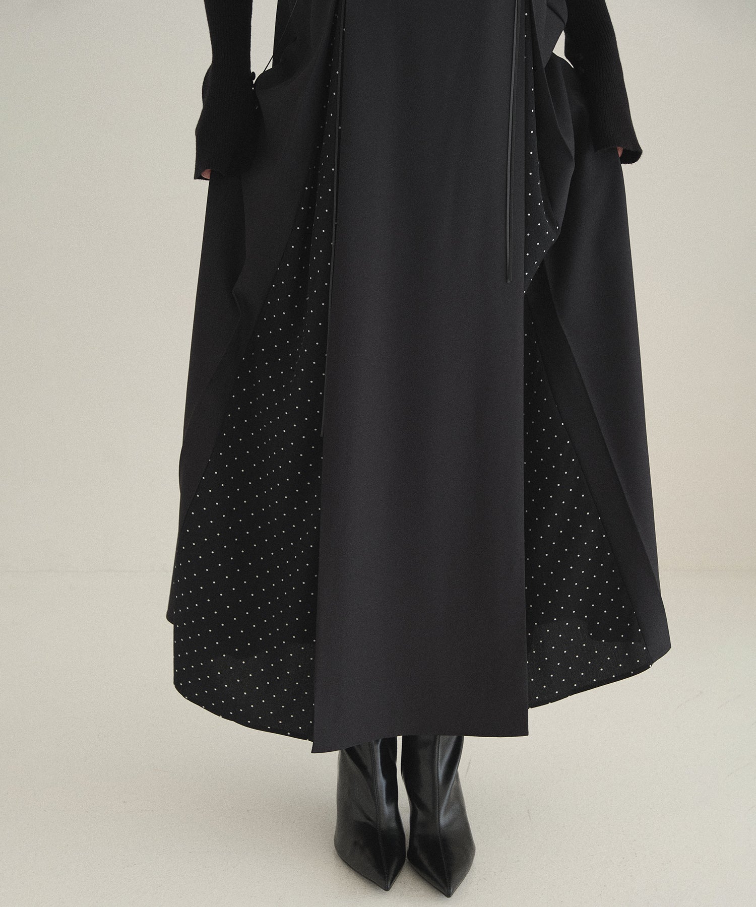 Pin Dot Line Dress – MIELI INVARIANT