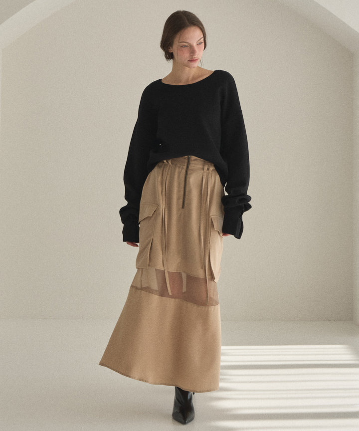 Military Gloss Skirt