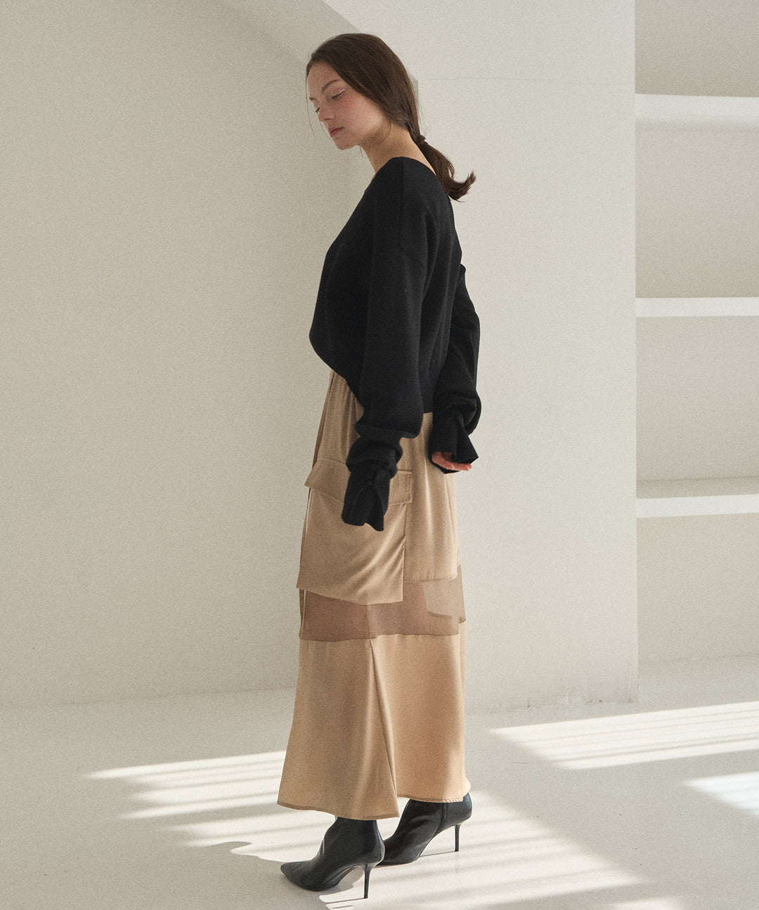 Military Gloss Skirt