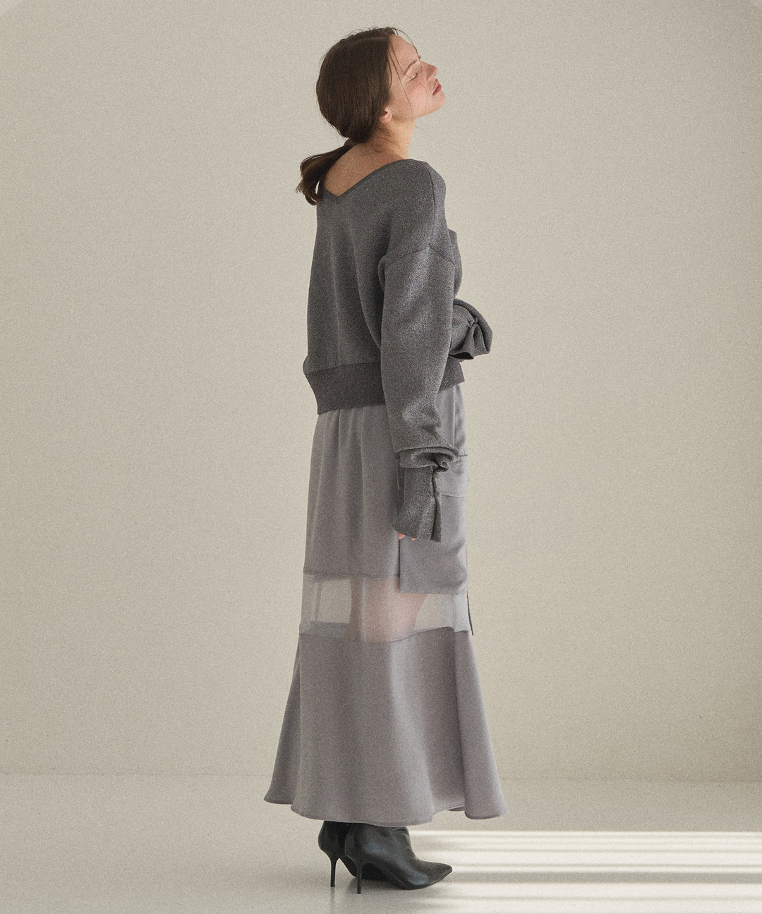 Military Gloss Skirt