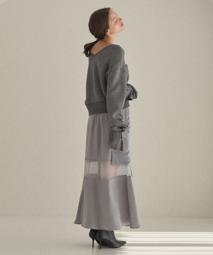 Military Gloss Skirt