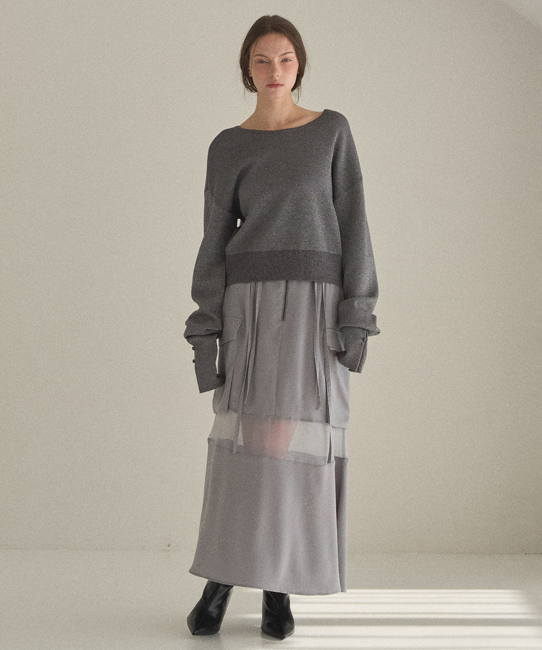 Military Gloss Skirt