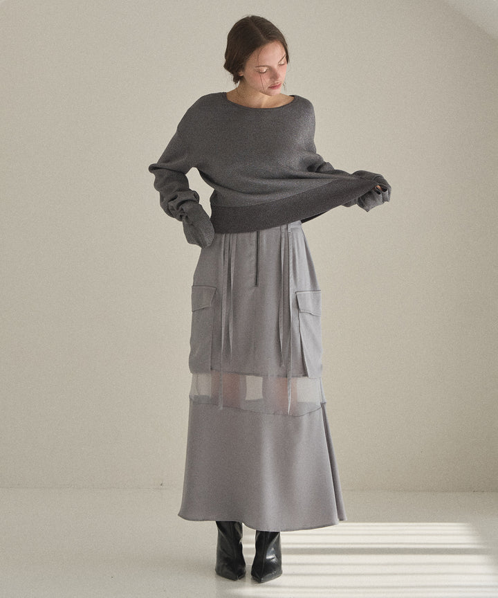 Military Gloss Skirt