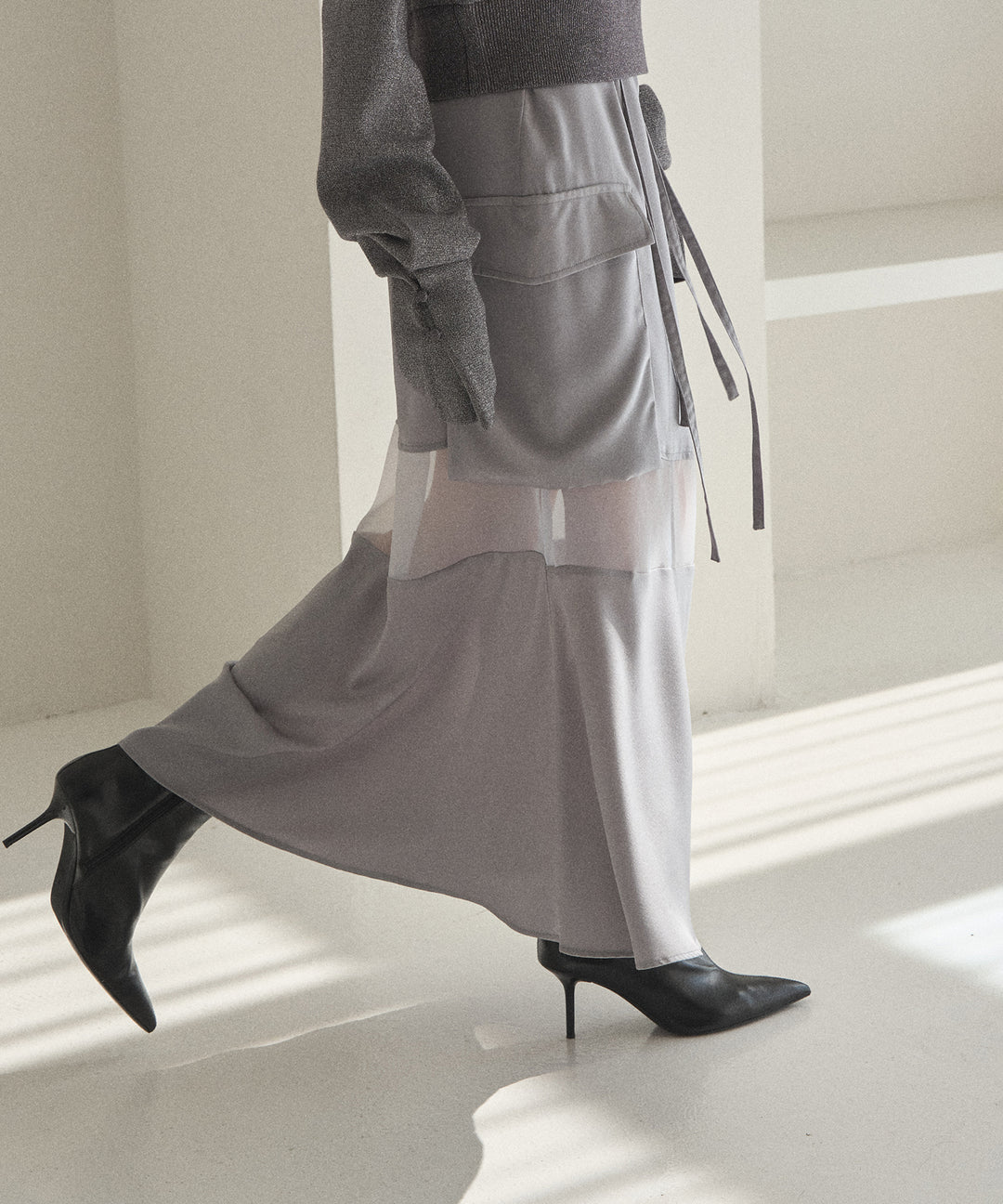 Military Gloss Skirt