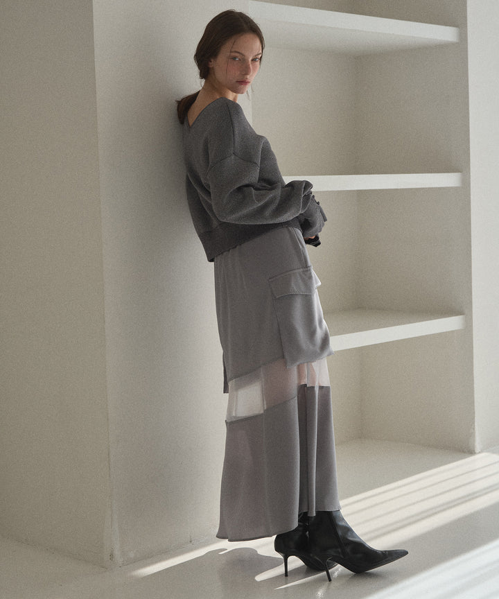 Military Gloss Skirt