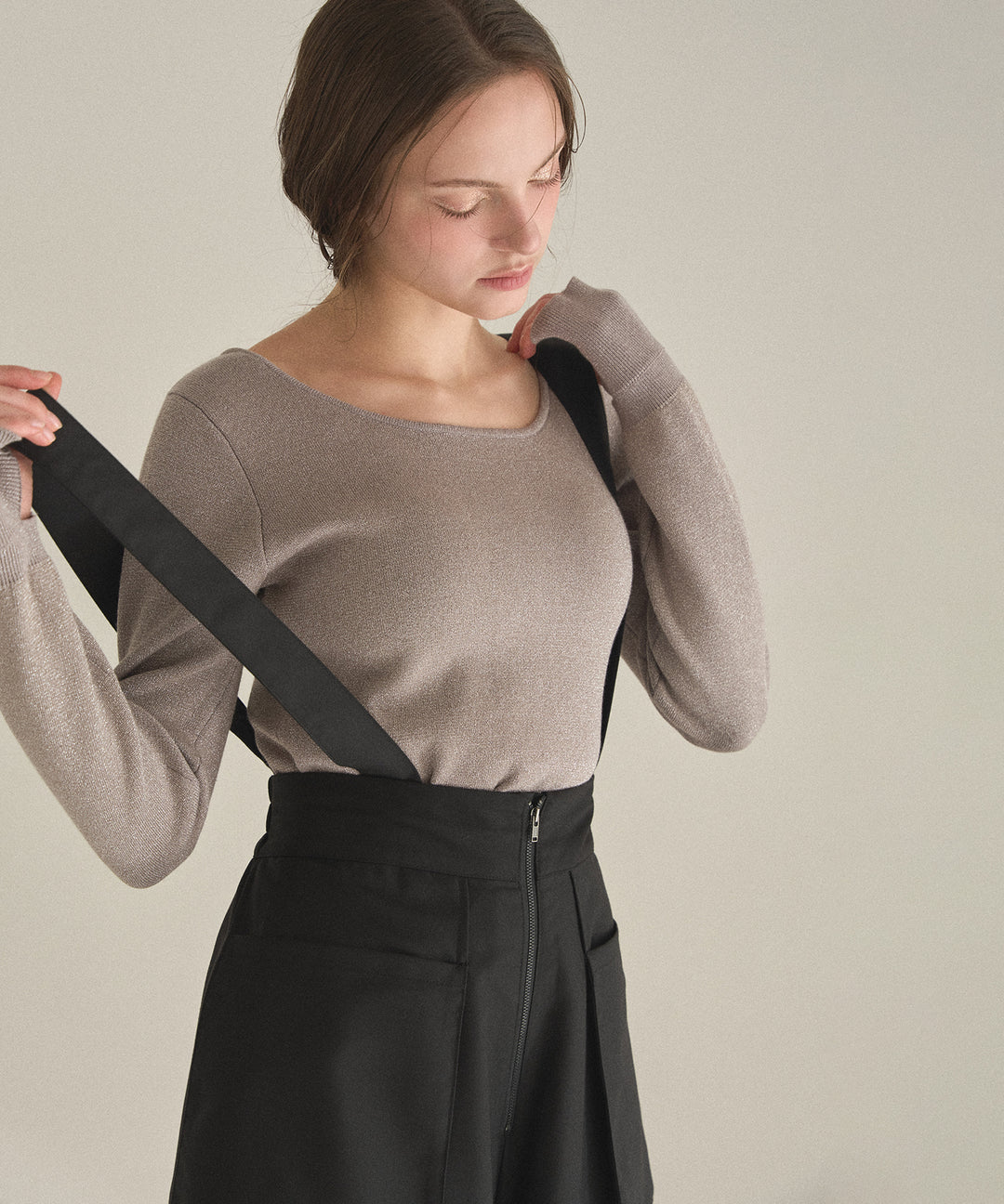 Wide Pocket Trench Pants