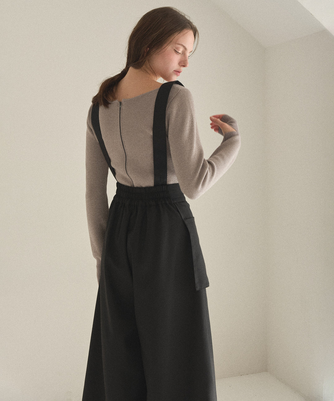 Wide Pocket Trench Pants