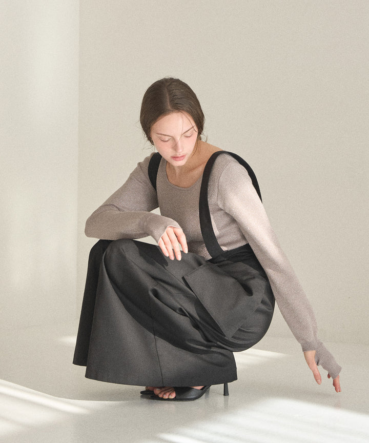 Wide Pocket Trench Pants