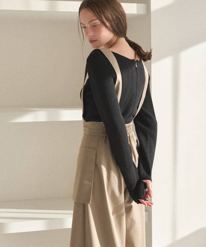 Wide Pocket Trench Pants