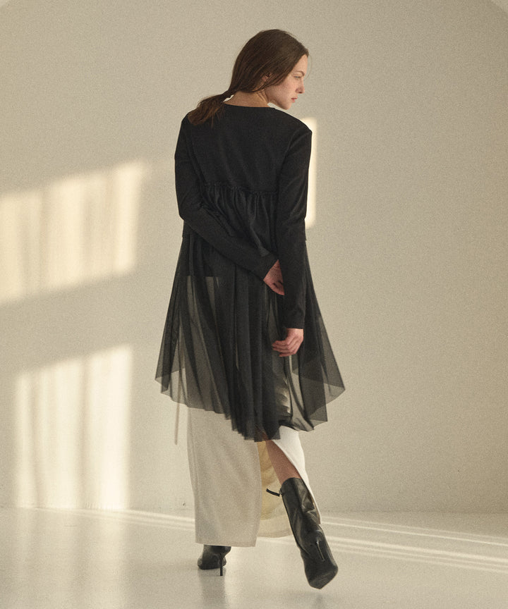 Cut Tight Cargo Skirt