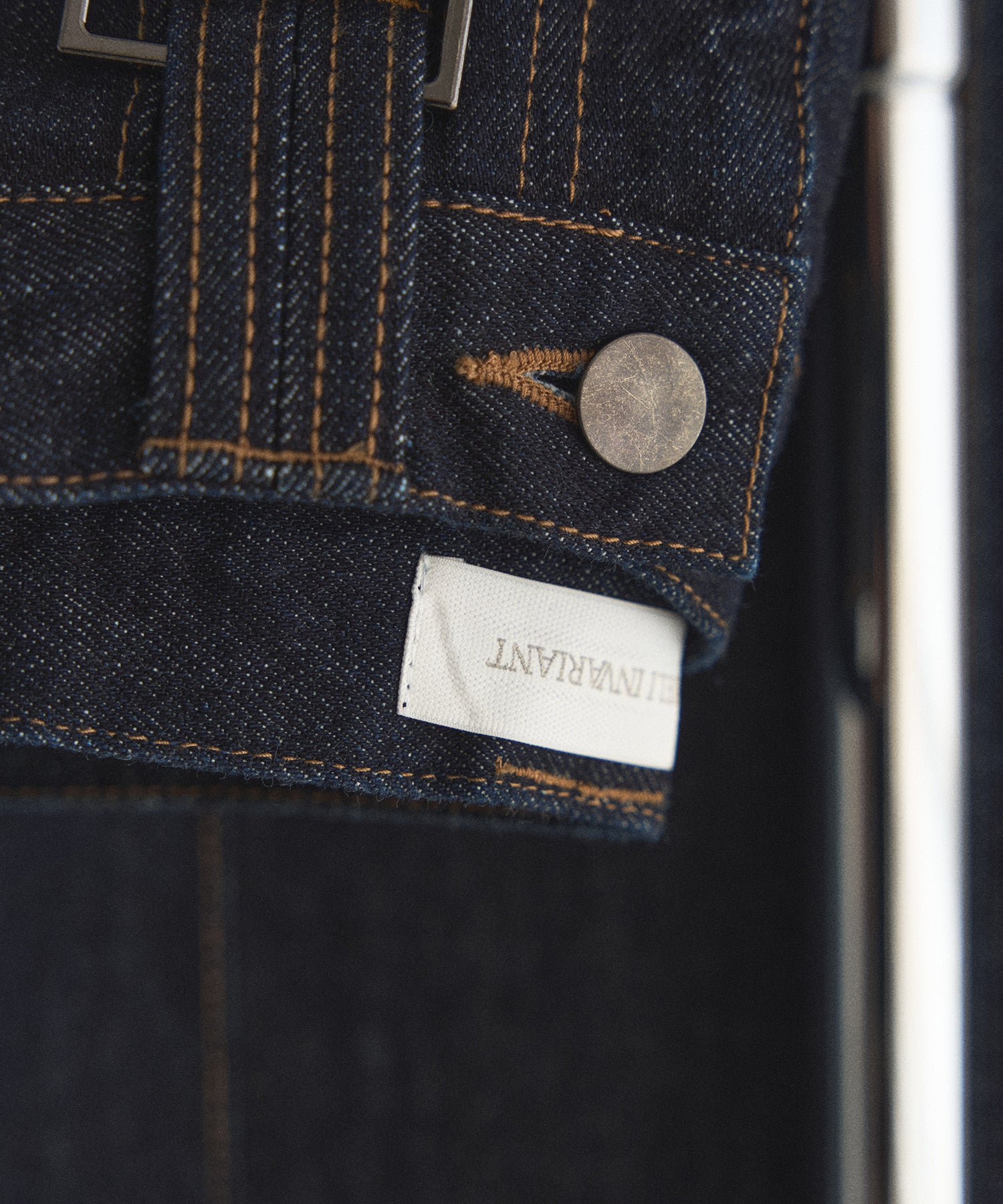 Pintuck Semiwide Jeans – MIELI INVARIANT