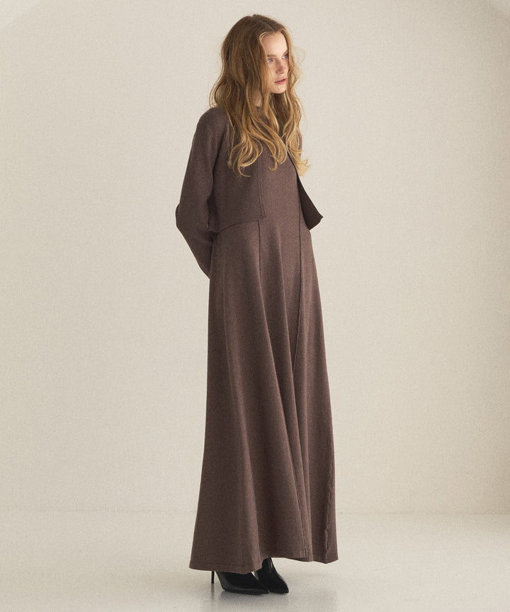 Layer Cape Ensemble Dress