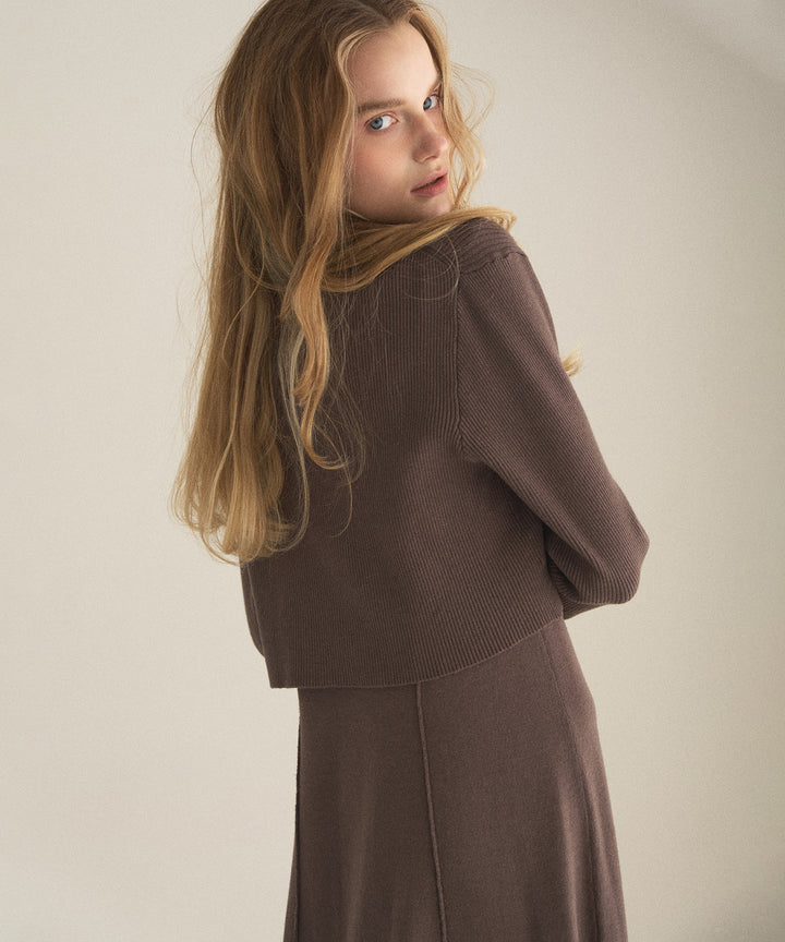 Layer Cape Ensemble Dress