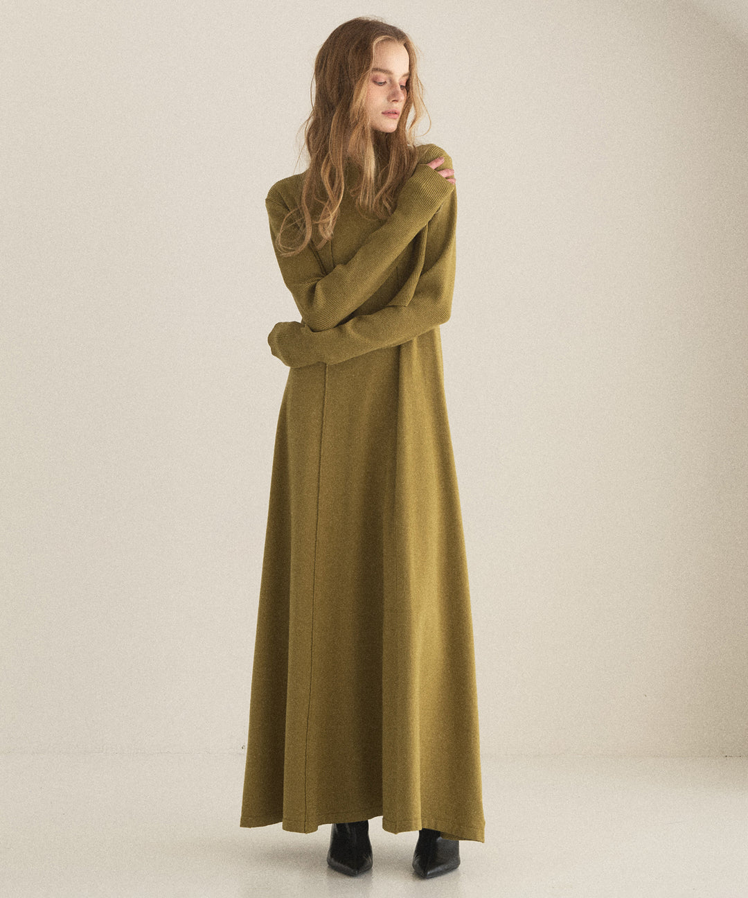 Layer Cape Ensemble Dress
