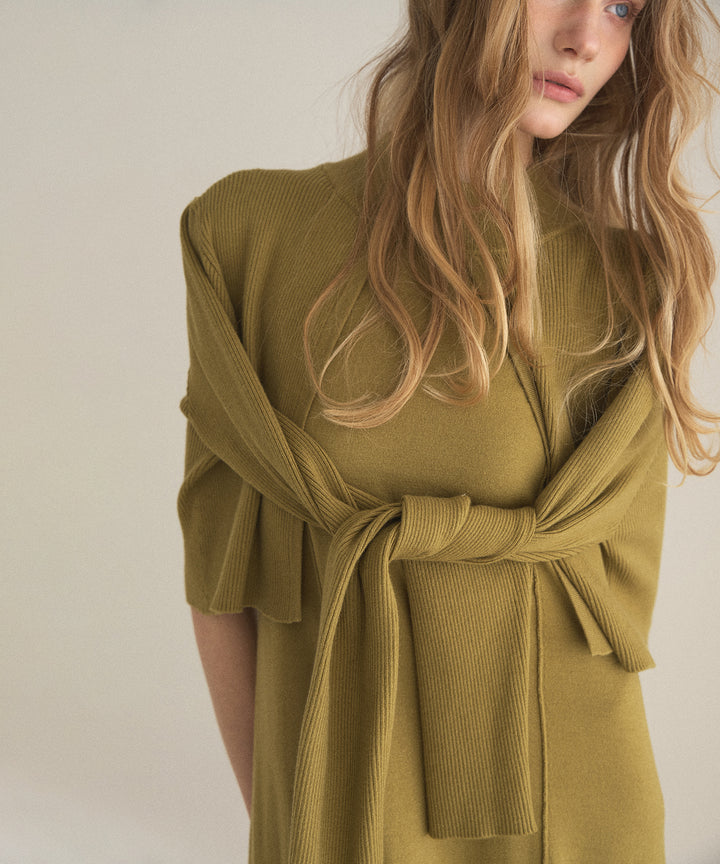 Layer Cape Ensemble Dress