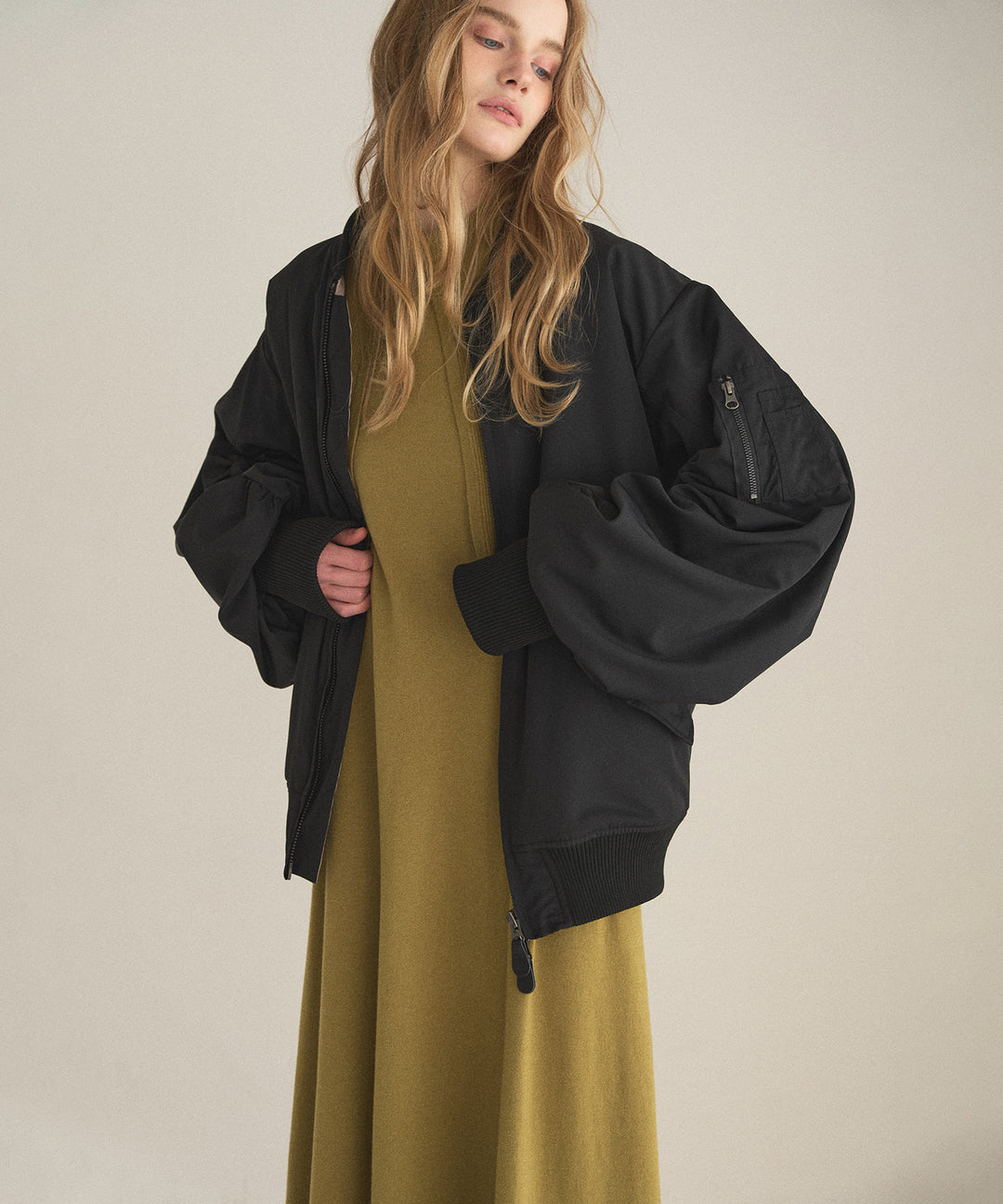 Layer Cape Ensemble Dress