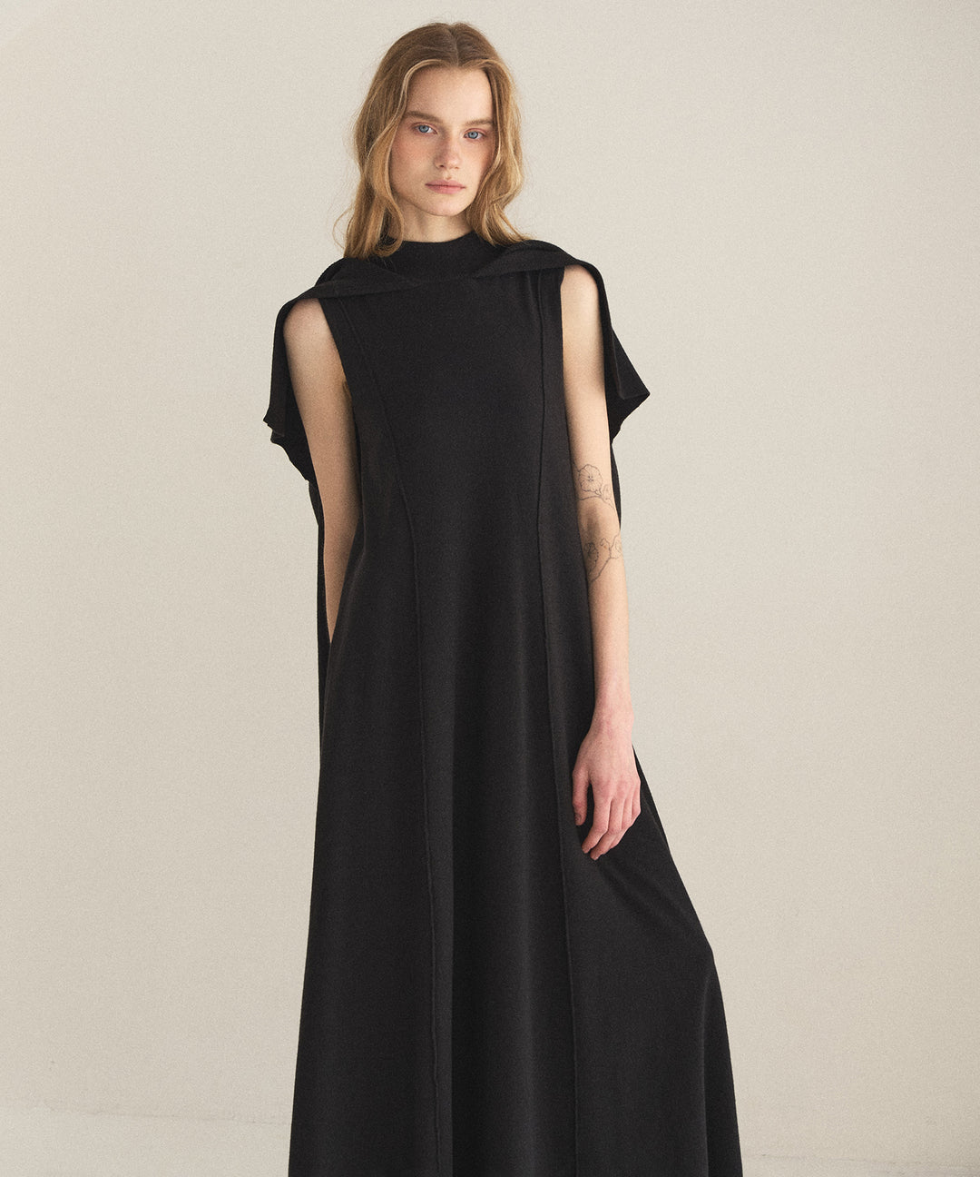 Layer Cape Ensemble Dress