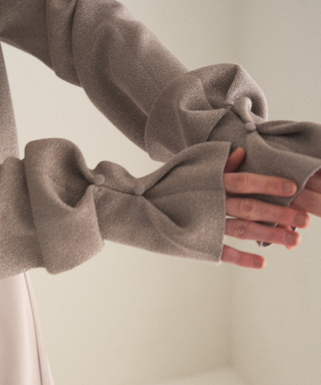 2way Tuck Glitter Knit Tops