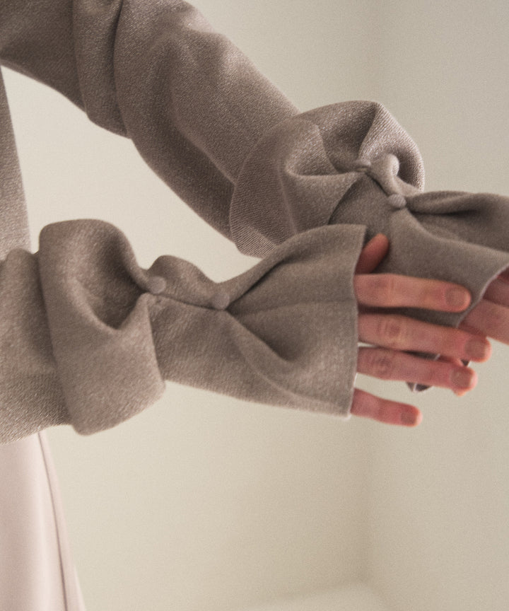 2way Tuck Glitter Knit Tops