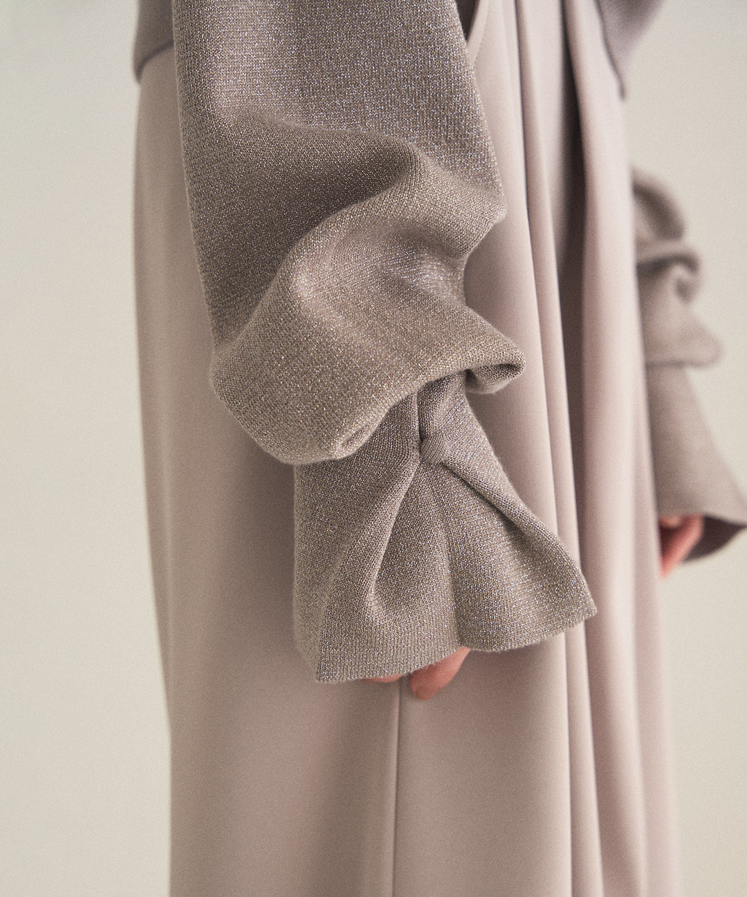 2way Tuck Glitter Knit Tops