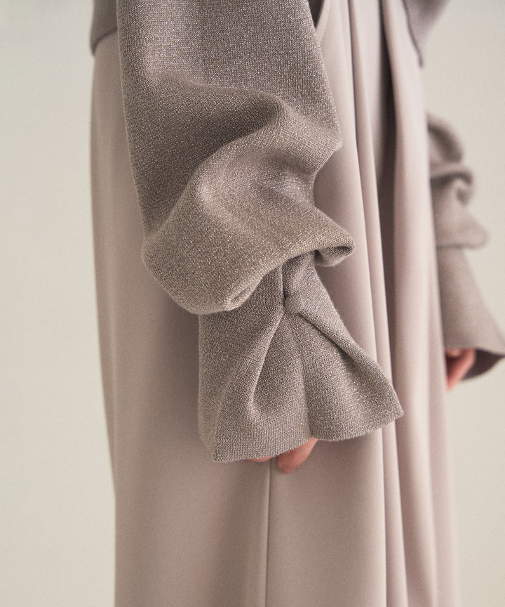 2way Tuck Glitter Knit Tops