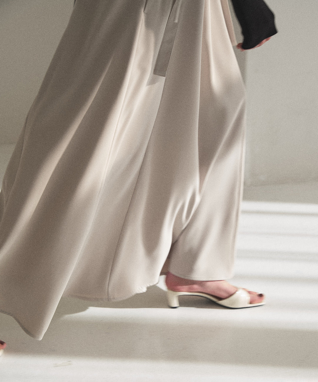 Panel Cover Belt Dress