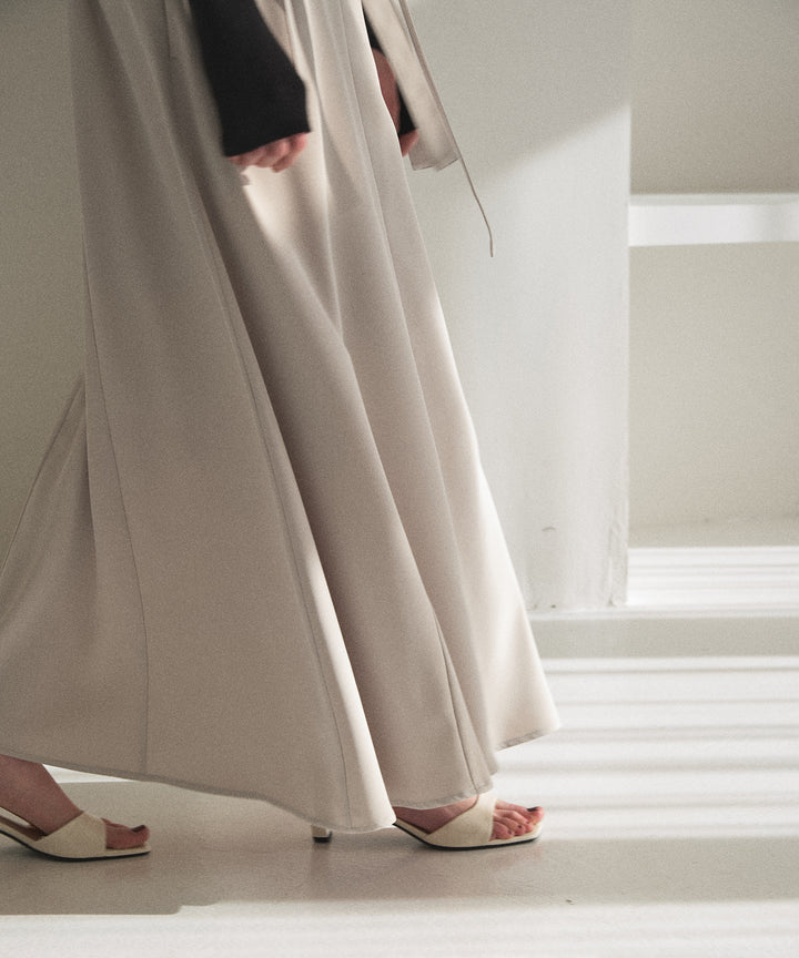 Panel Cover Belt Dress