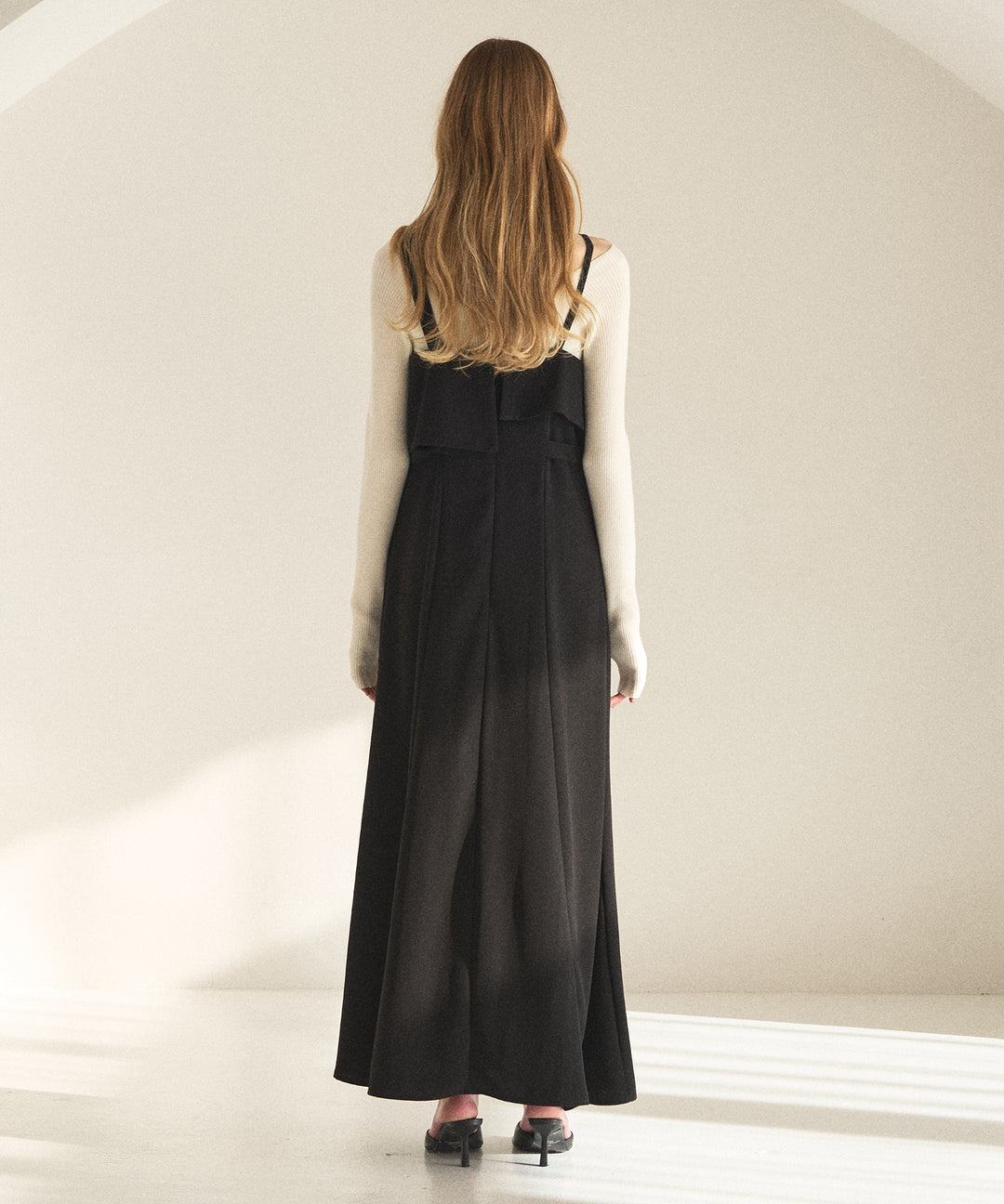 Panel Cover Belt Dress