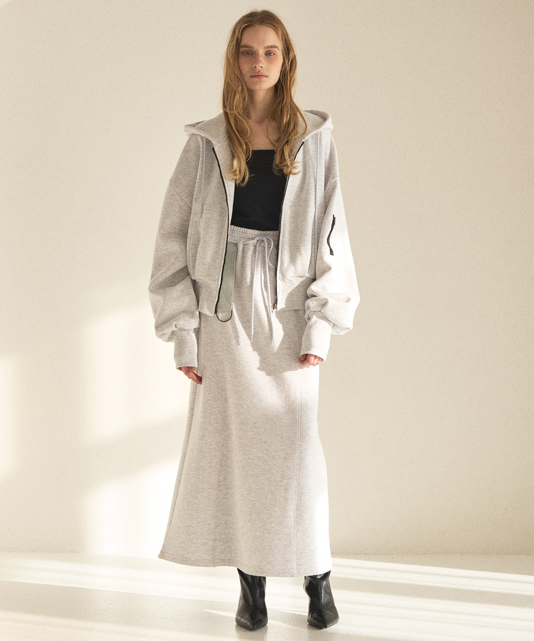 Brush Sweat Belt Skirt