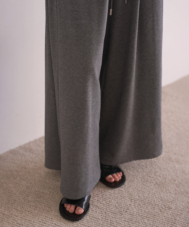Wide Flare Sweat Pants