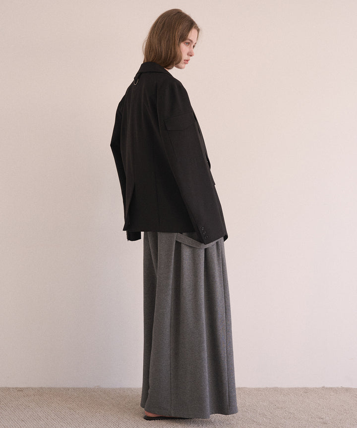 Wide Flare Sweat Pants