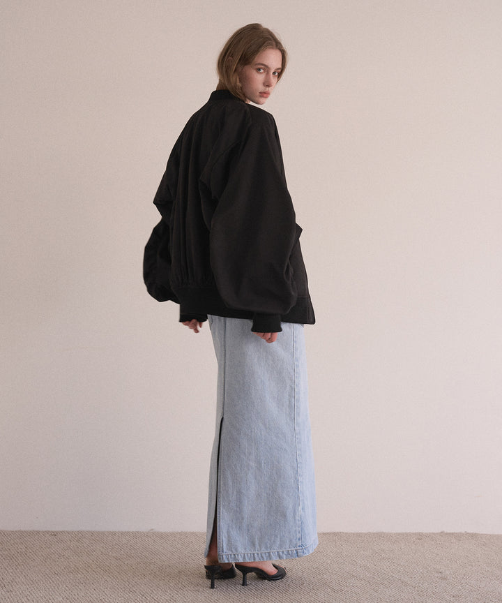 ICE Bleach Denim Skirt