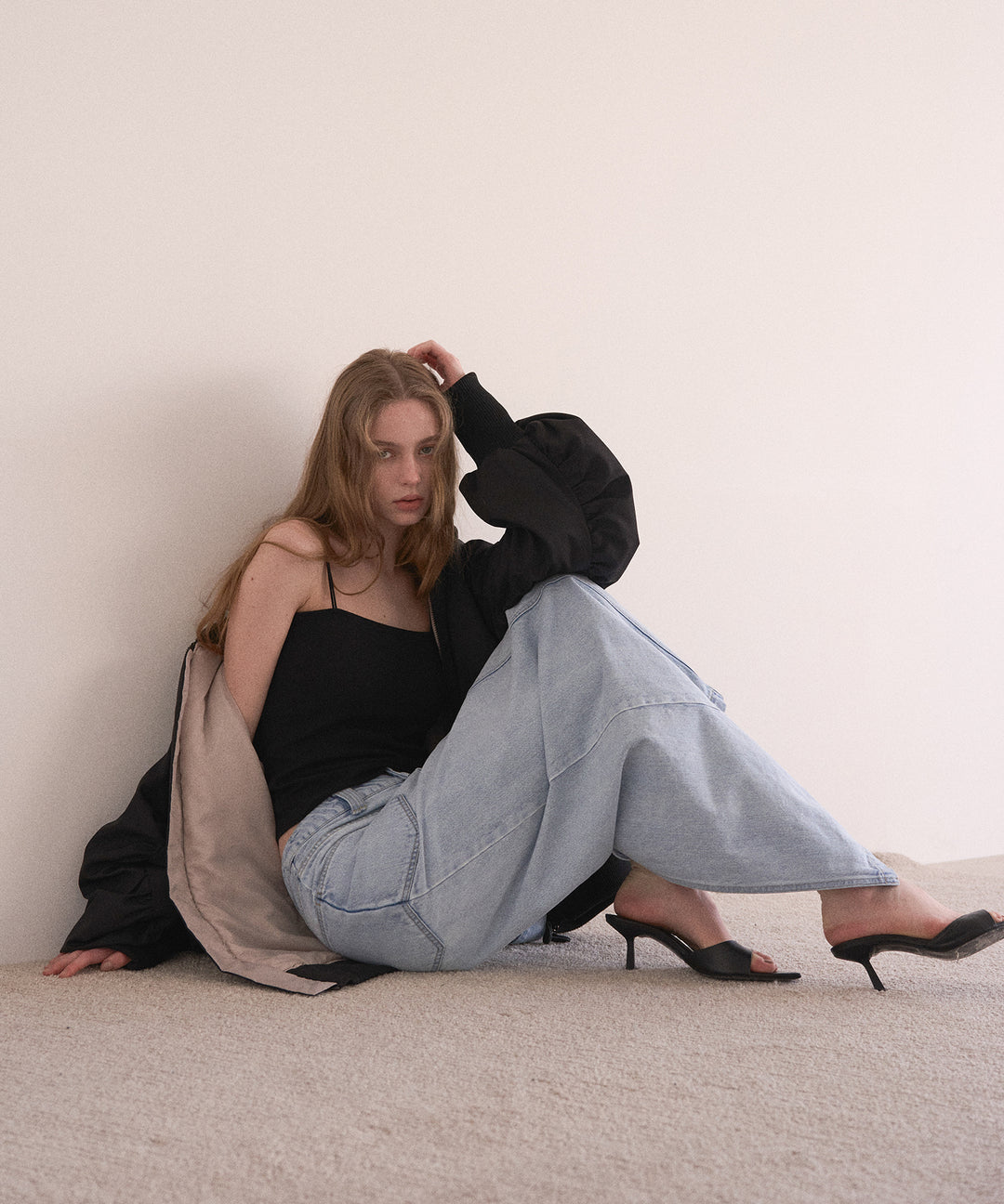 ICE Bleach Denim Skirt