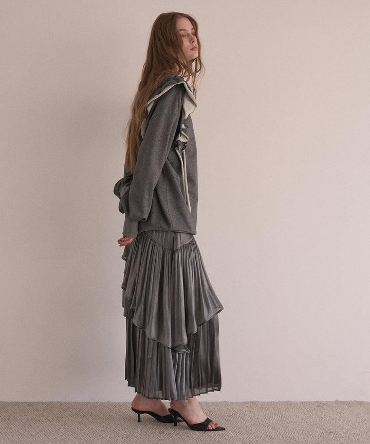 Droopy Frill Sweat Tops