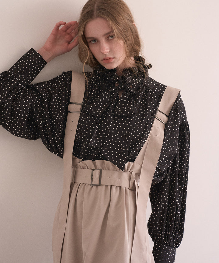 Belt Flare Form Skirt