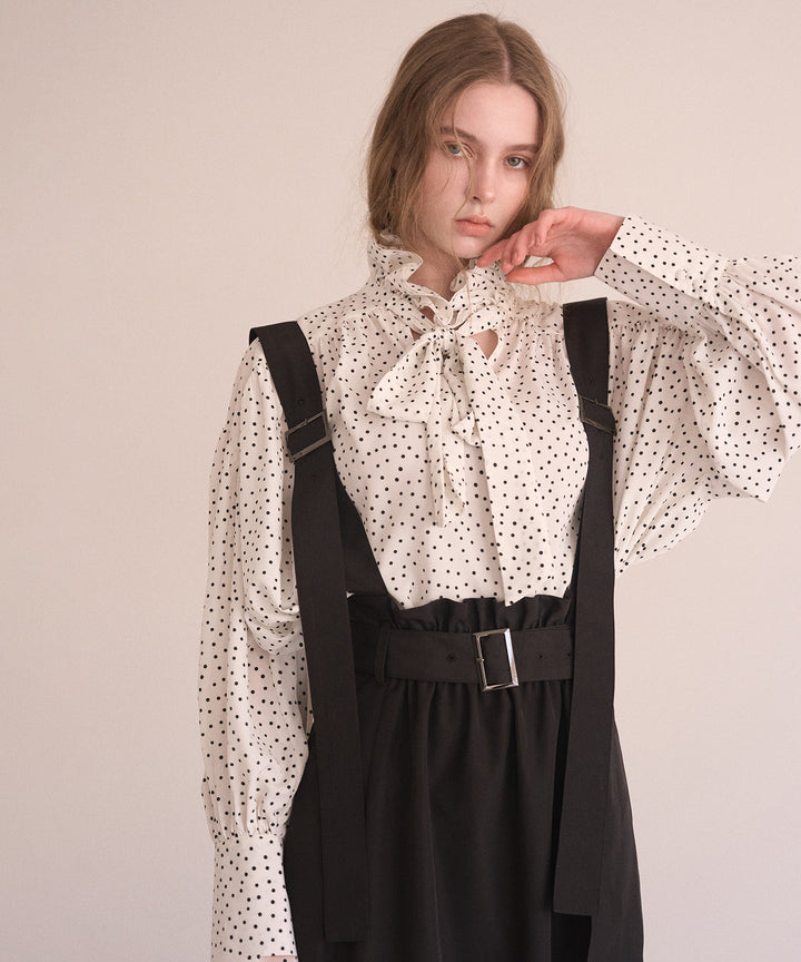 Belt Flare Form Skirt