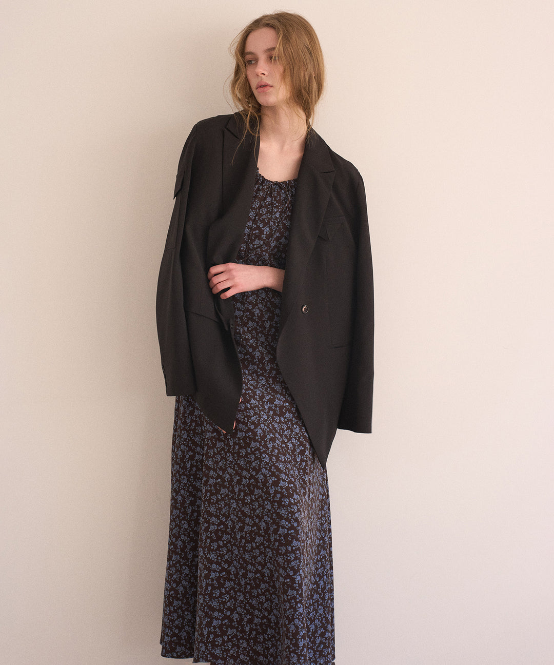 ANNETTE Floral Puff Dress