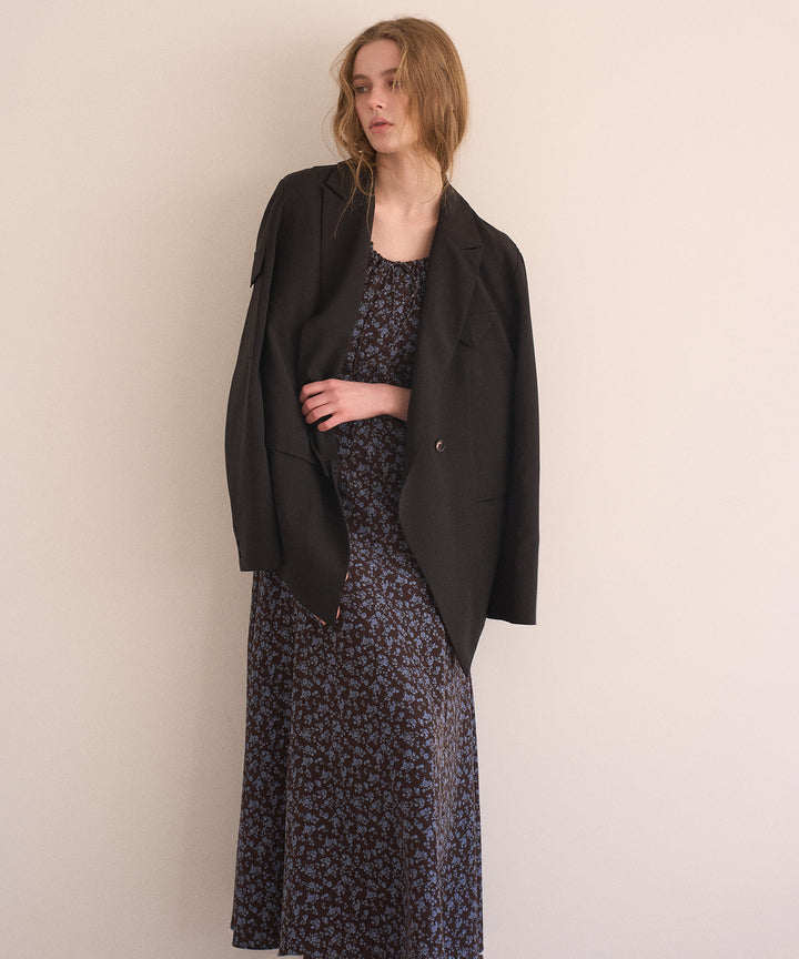 ANNETTE Floral Puff Dress