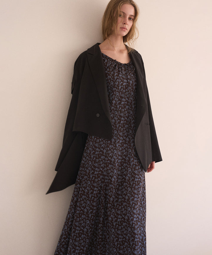 ANNETTE Floral Puff Dress